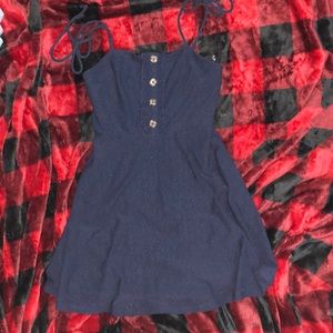 speechless blue short dress